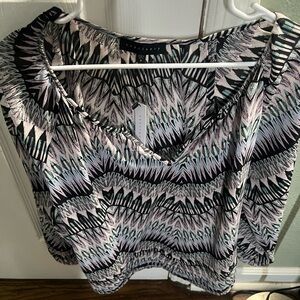 Santuary lightweight multi color size S blouse NWT